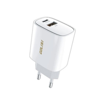 Golisi GL-B02 adaptér USB-A a USB-C, 20W - Bílá