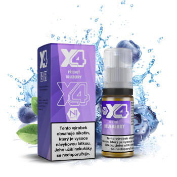 X4 Bar Juice - Borůvka (Blueberry) - 20mg